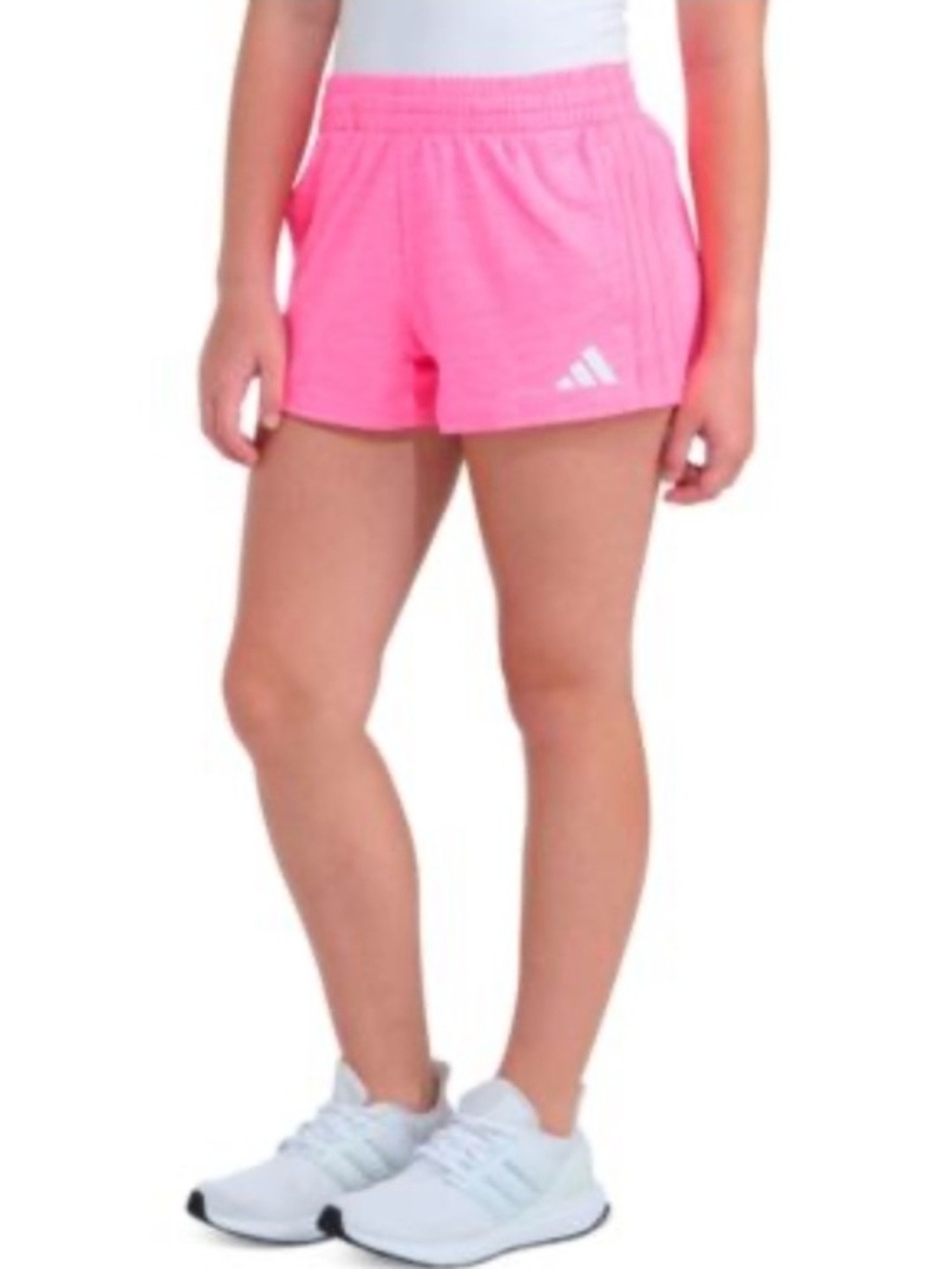 adidas Women's Neon Pink Athletic Shorts